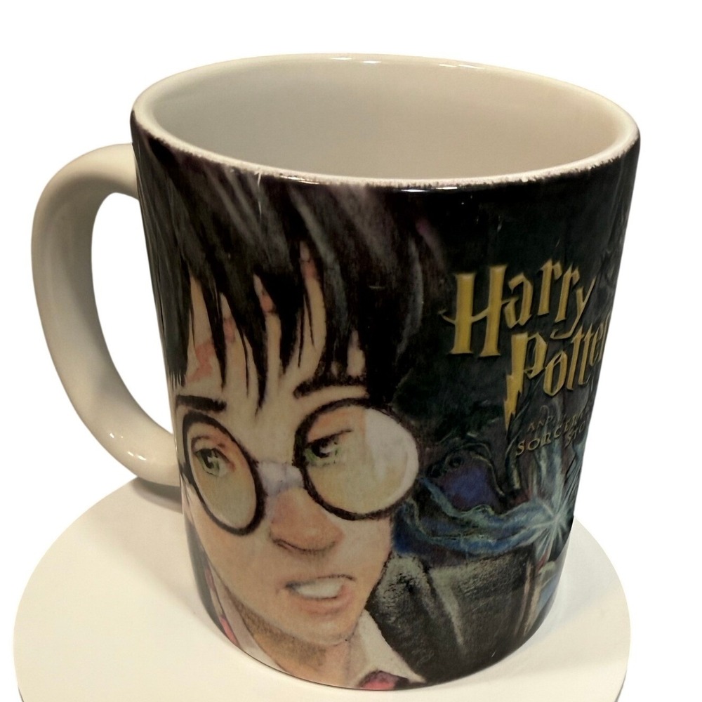 Harry Potter Mug Coffee Cup Standard Multicolor Sorcerer's Stone Book Art Gift